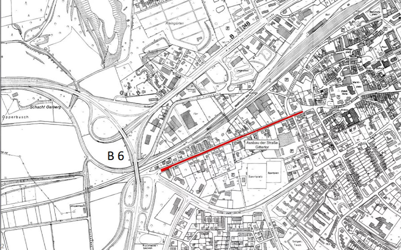 Die Planungen zum Ausbau der Straße Gittertorin Salzgitter-Bad, vom Kreisverkehr Hinter dem Salze bis zur Einmündung Tillystraße, schreiten voran.