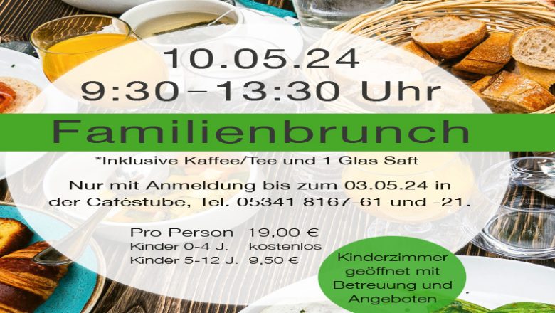 Familien-Brunch am Freitag, 10. Mai 2024 im SOS-Mütterzentrum