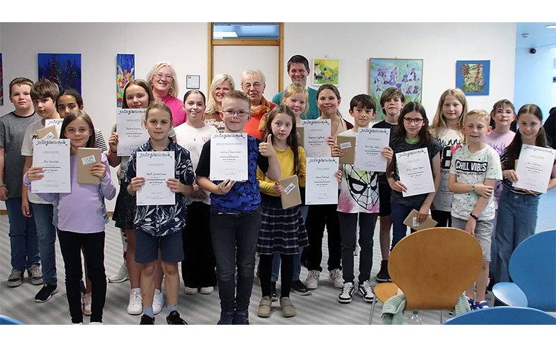 Joshua Mescheder von der Grundschule Flachstöckheim hat den diesjährigen Vorlesewettbewerb der Stadt Salzgitter gewonnen.