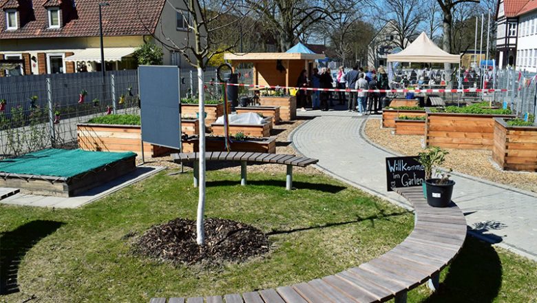 Einweihung eines besonderen Gartens