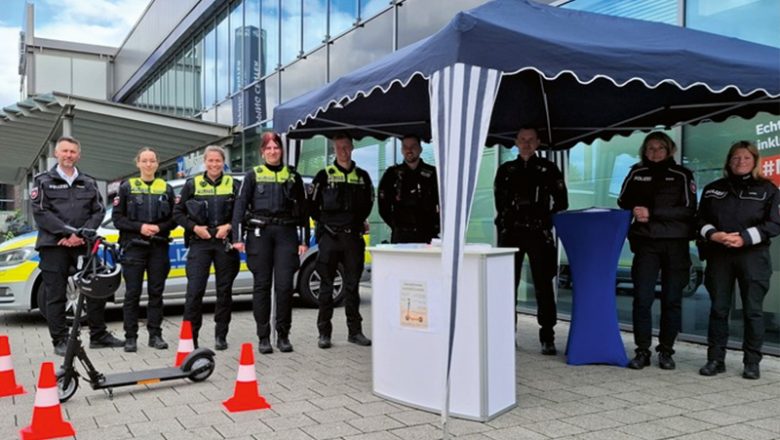 Kontrolltag der Polizei zur Erhöhung der Verkehrssicherheit