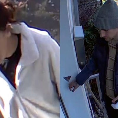 Polizei veröffentlicht nach Einbruchsversuch Fahndungsfotos.