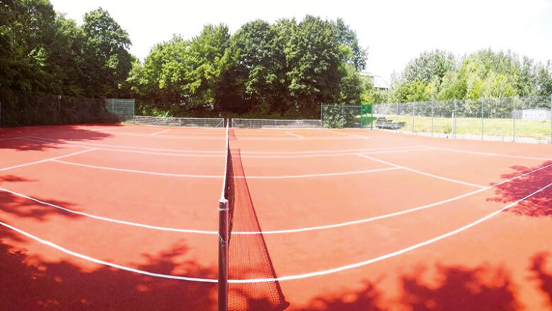 Tennisplätze sind wieder freigegeben