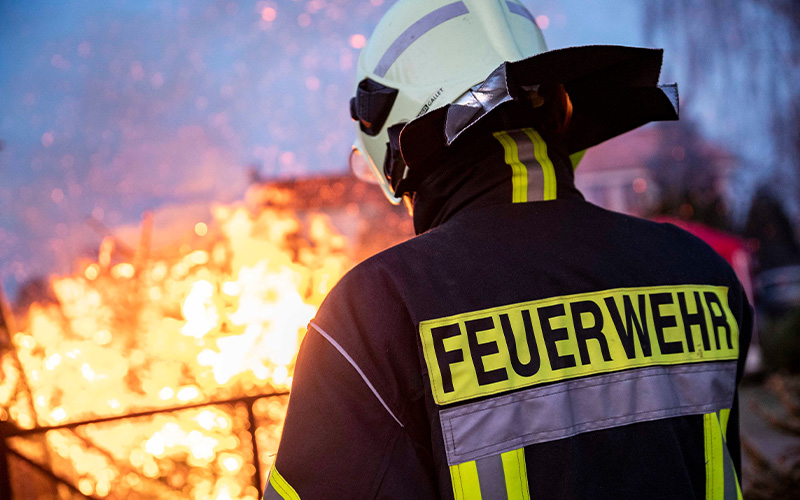 Am Samstagabend kam es in einem Mehrfamilienhaus in der Straße An der Schölke zu einem Kellerbrand.