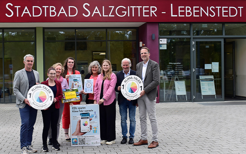 Die Stadt Salzgitter macht mit beim bundesweiten Pilotprojekt Klima-Taler und lädt alle Interessierten zum Mitmachen und Mitschützen ein!