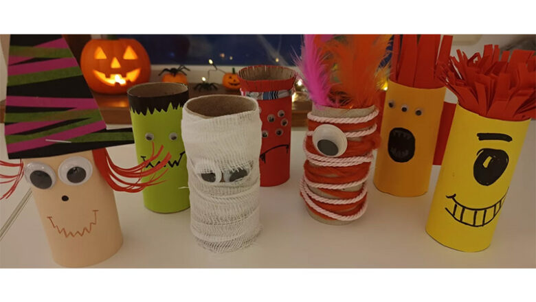 Kreatives Herbstferienprogramm für Kinder: Laternen, Monster, Dinos