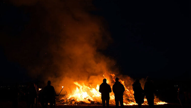 Osterfeuer jetzt anmelden