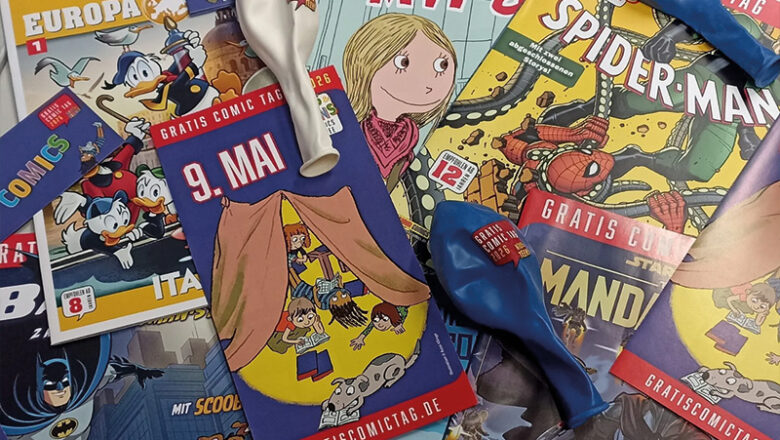 „Gratis Comic Tag“ am 9. Mai