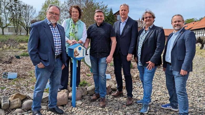 Neues im Eiszeitgarten des Schlosses Salder: Neue Hörstation