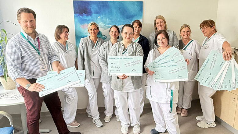 Als besonderes Dankeschön: Mitarbeitende bekommen knapp  10.000 Euro für Team-Events 