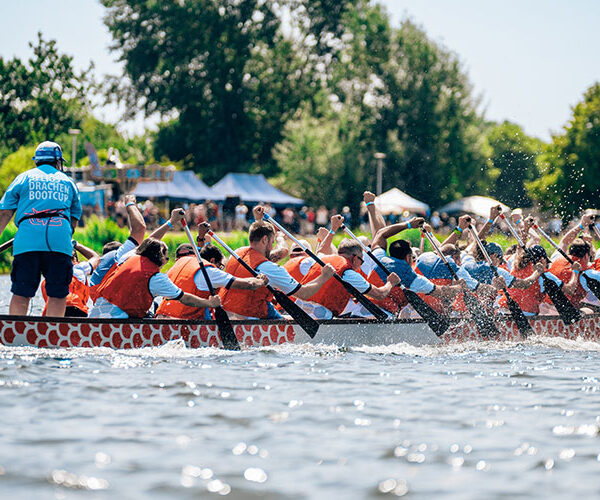 Helios-Drachenbootcup und die Sommerparty am See