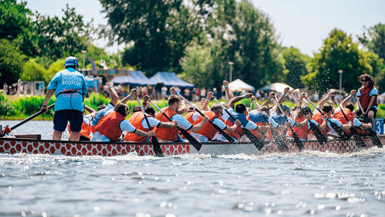 Helios-Drachenbootcup und die Sommerparty am See