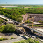 In den Ferien wird kräftig gebaut