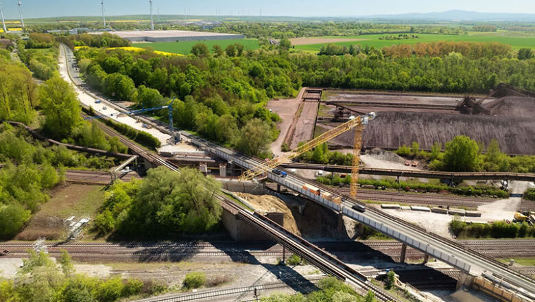 In den Ferien wird kräftig gebaut