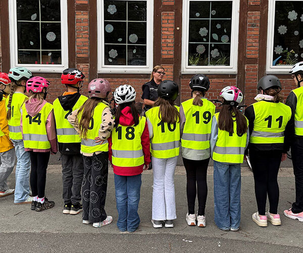 Radfahrprüfungen an Grundschulen in Salzgitter