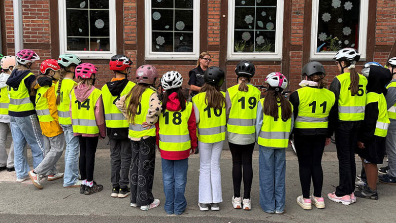 Radfahrprüfungen an Grundschulen in Salzgitter