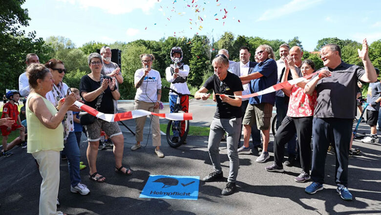 Pumptrackanlage in Gebhardshagen offiziell eröffnet