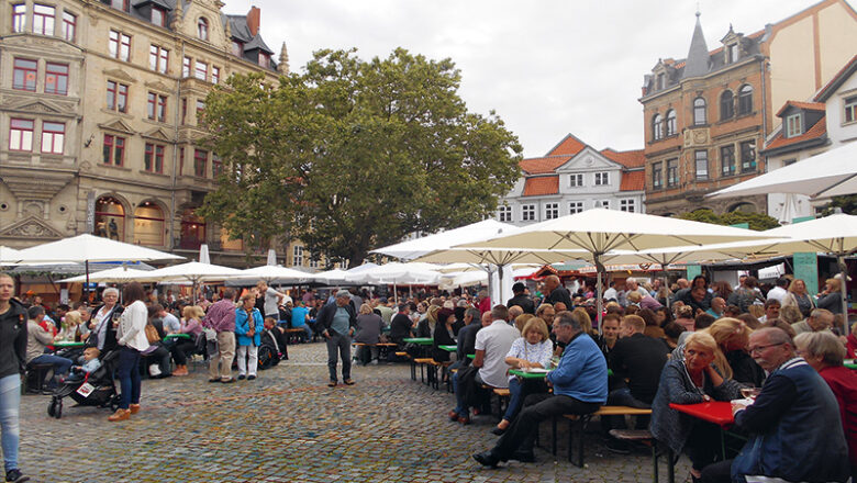Nationale und internationale Weinsorten warten wieder auf die Besucher beim Weinmarkt