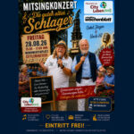 Mitsingkonzert auf dem Monumentenplatz: „Die guten alten Schlager“