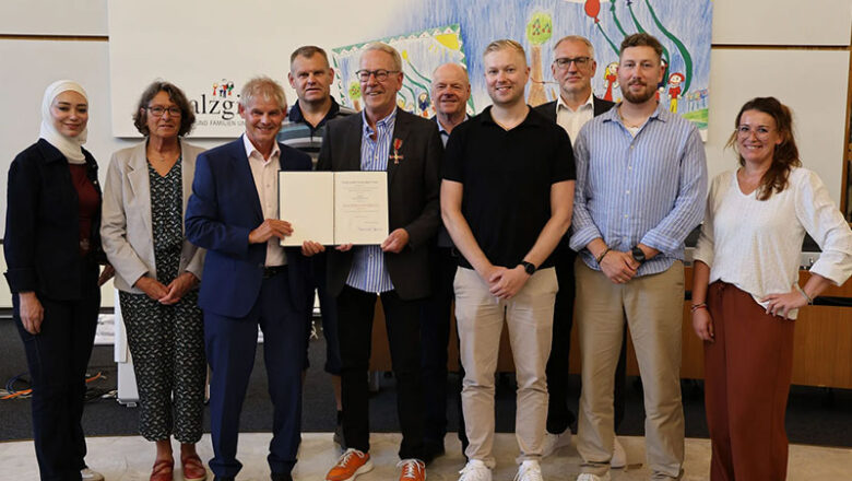 Volker Machura erhält Bundesverdienstkreuz