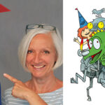 Burgfräulein Bö tanzt in der Stadtbibliothek