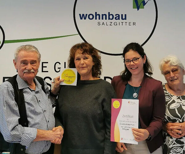 Seniorenfreundliches Unternehmen Wohnbau Salzgitter