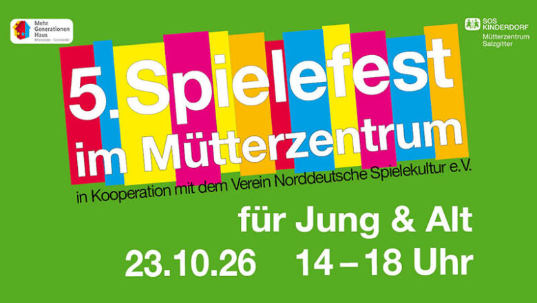 5. Spielefest für Jung und Alt im Mütterzentrum