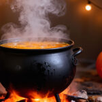 Vegetarisches Halloween-Kochen für Eltern und Kinder